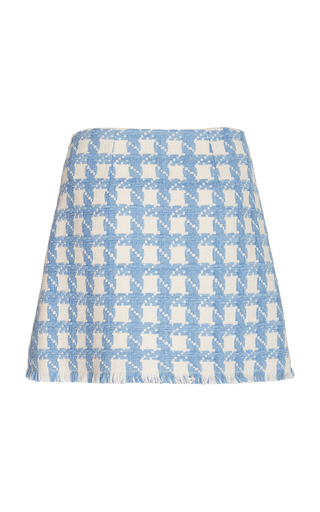 Gingham Tweed Skirt展示图