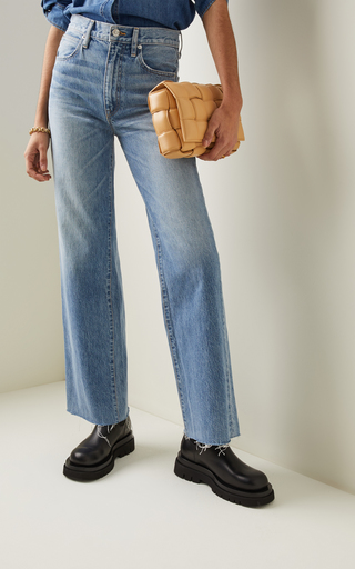 Grace Rigid High-Rise Wide-Leg Jeans展示图