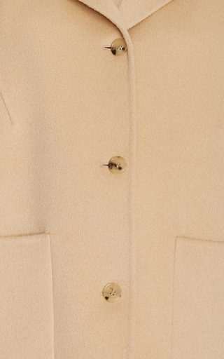 Buttoned Virgin Wool-Blend Jacket展示图