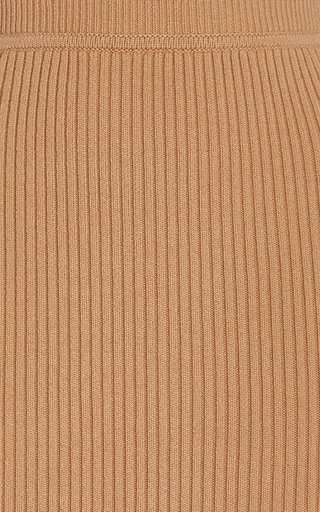 Ribbed Cashmere Pencil Skirt展示图