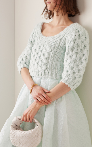 Harper Knitted Silk Top展示图