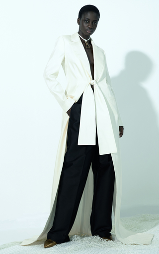 Land Ho! Silk Gazar Duster Coat展示图