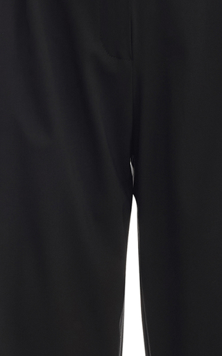 Spliced Wool-Blend Straight-Leg Pants展示图