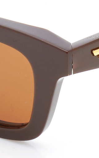 Square-Frame Acetate Sunglasses展示图