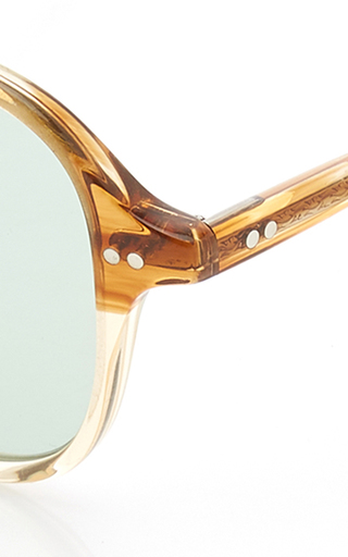 Nilos Square-Frame Acetate Glasses展示图