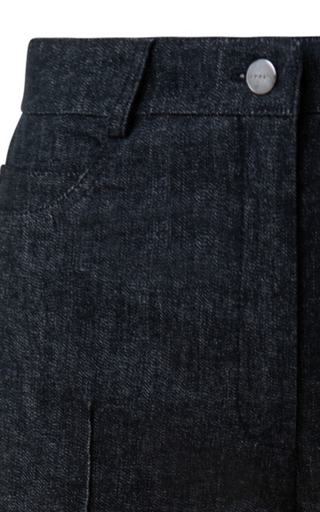 Farid Stretch High-Rise Bootcut Jeans展示图