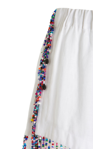 Beaded Linen Shorts展示图