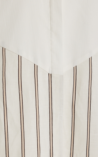 Aglaja Striped Linen-Blend Shirt展示图