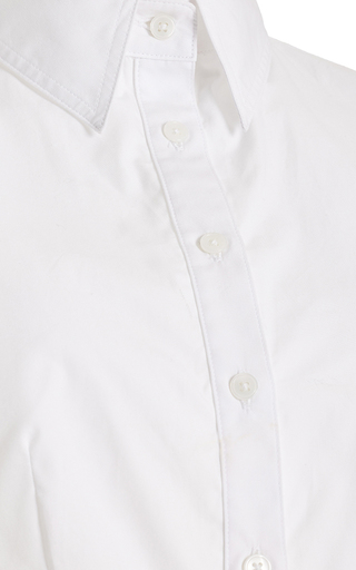 Cropped Cotton Shirt展示图