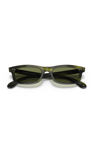 x Fai Square-Frame Acetate Sunglasses展示图