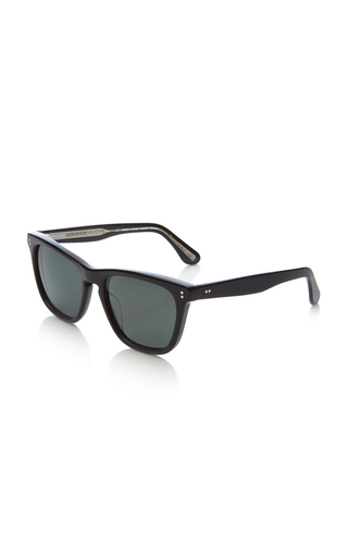 Lynes Square-Frame Acetate Sunglasses展示图