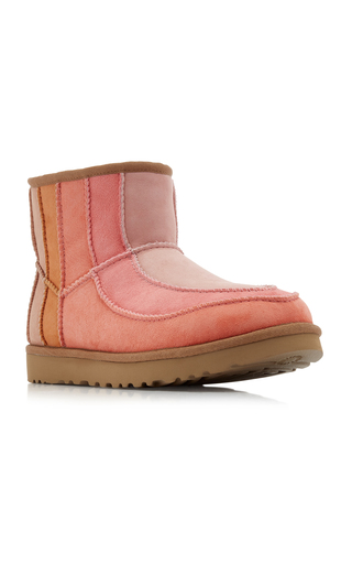 x Tschabalala Self Classic Shearling Mini Boots展示图