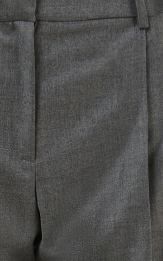 Palm Pleated Wool Pants展示图