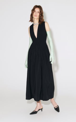 Jacqueline Crepe Midi Dress展示图