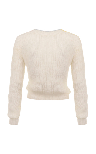 Amelie Embroidered Mohair-Blend Sweater展示图