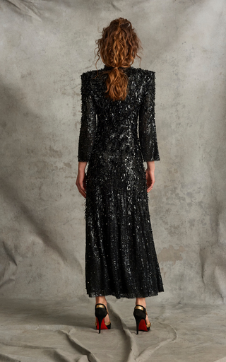 Raven Embellished Maxi Dress展示图