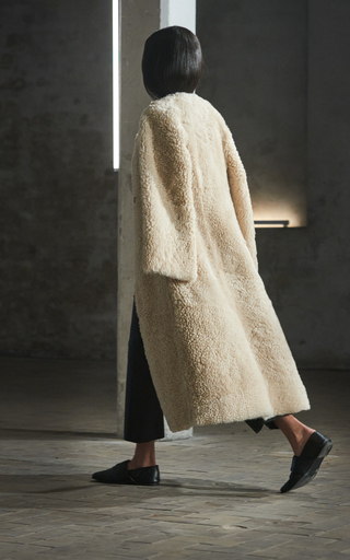 Perugia Reversible Shearling Coat展示图