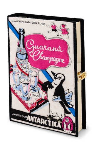 x Amalia Spinardi Guarana Champagne Book Clutch展示图