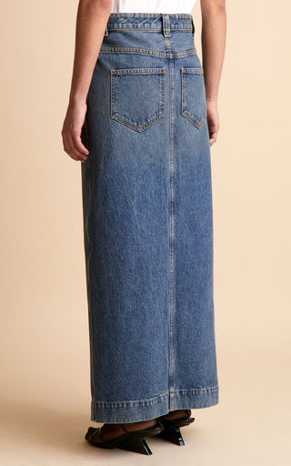 Neer Denim Maxi Skirt展示图