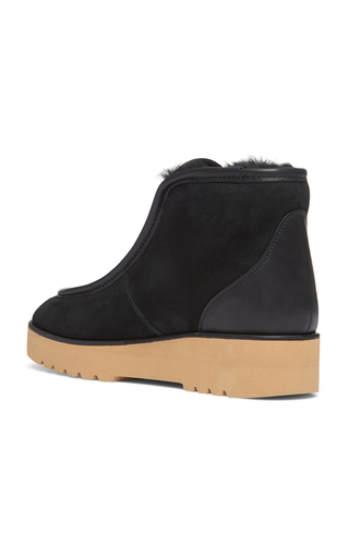 Tyga Leather Shearling Boots展示图