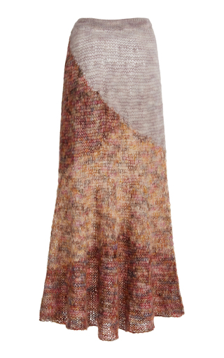 Serena Mohair-Blend Maxi Skirt展示图