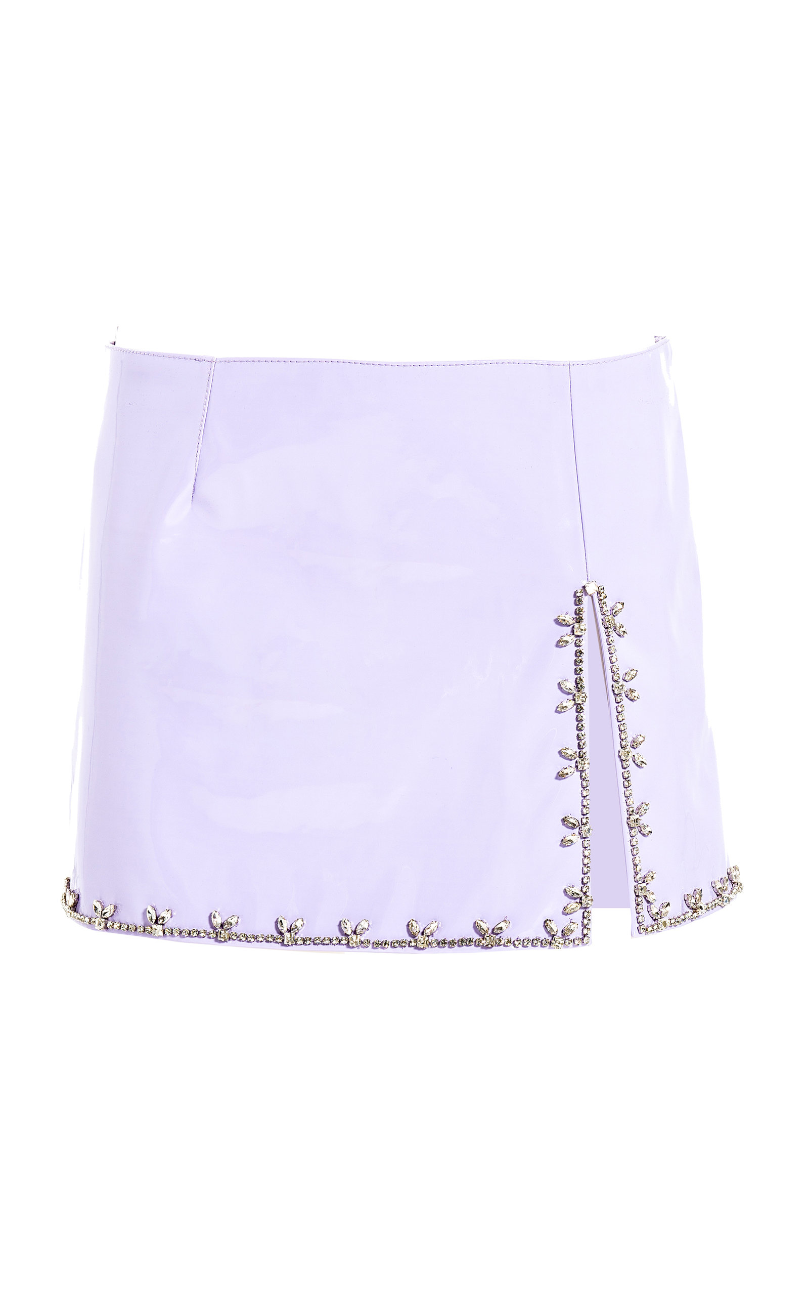 White mini hotsell skirt pvc