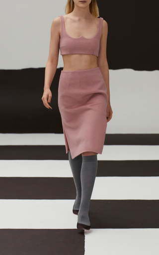 Nissa Wool-Blend Pencil Skirt展示图