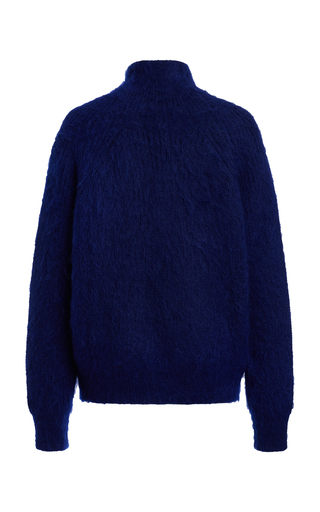 Wool And Mohair Blend Turtleneck Top展示图