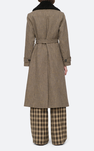 Felix Wool-Blend Plaid Coat展示图