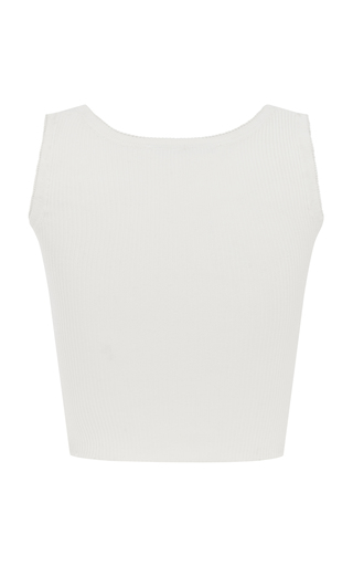 Rosette-Trimmed Tank Top展示图