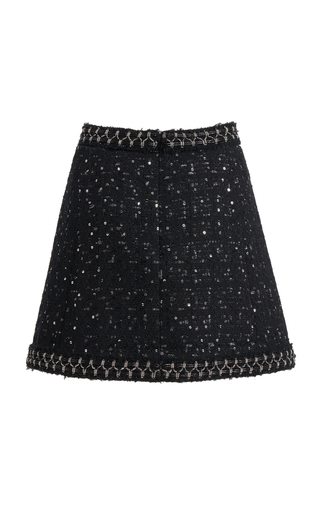 Sequined Boucle Mini Skirt展示图