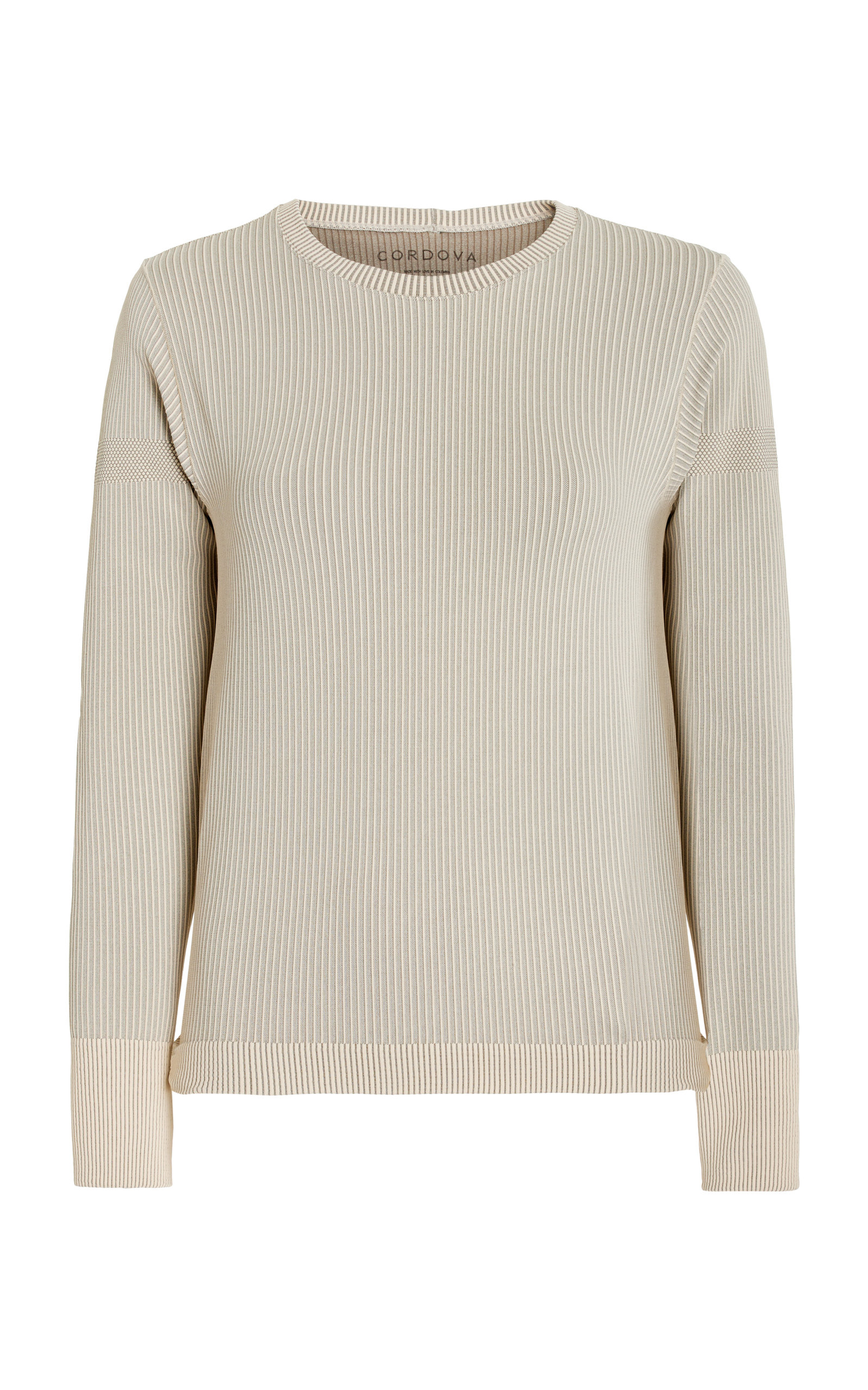 Base Layer Ribbed-Knit Top