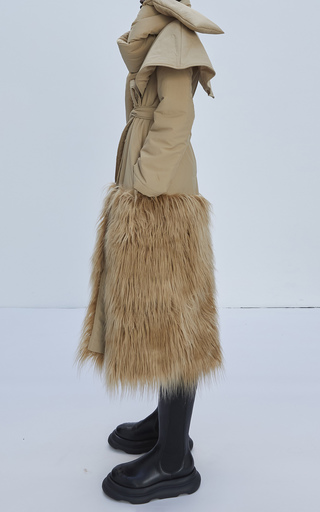 Faux-Fur Padded Coat展示图