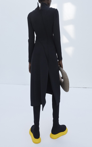 Draped Asymmetric Coat展示图