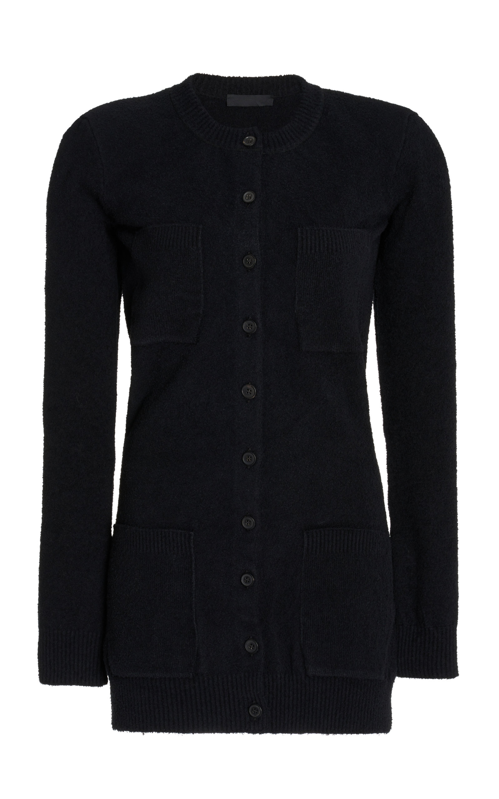 Shop Wardrobe.nyc Knit Cardigan In Black