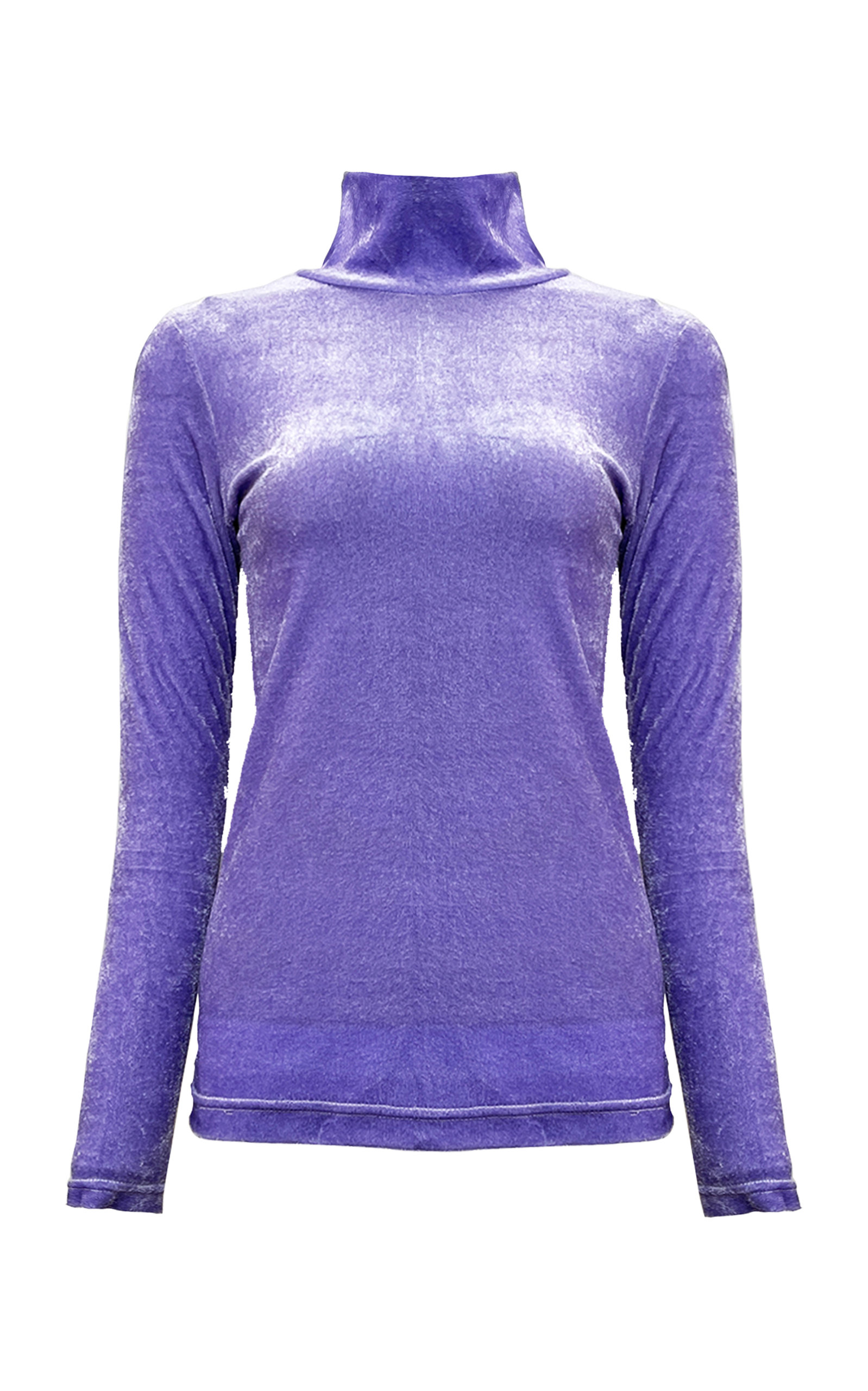 Purple deals velvet turtleneck