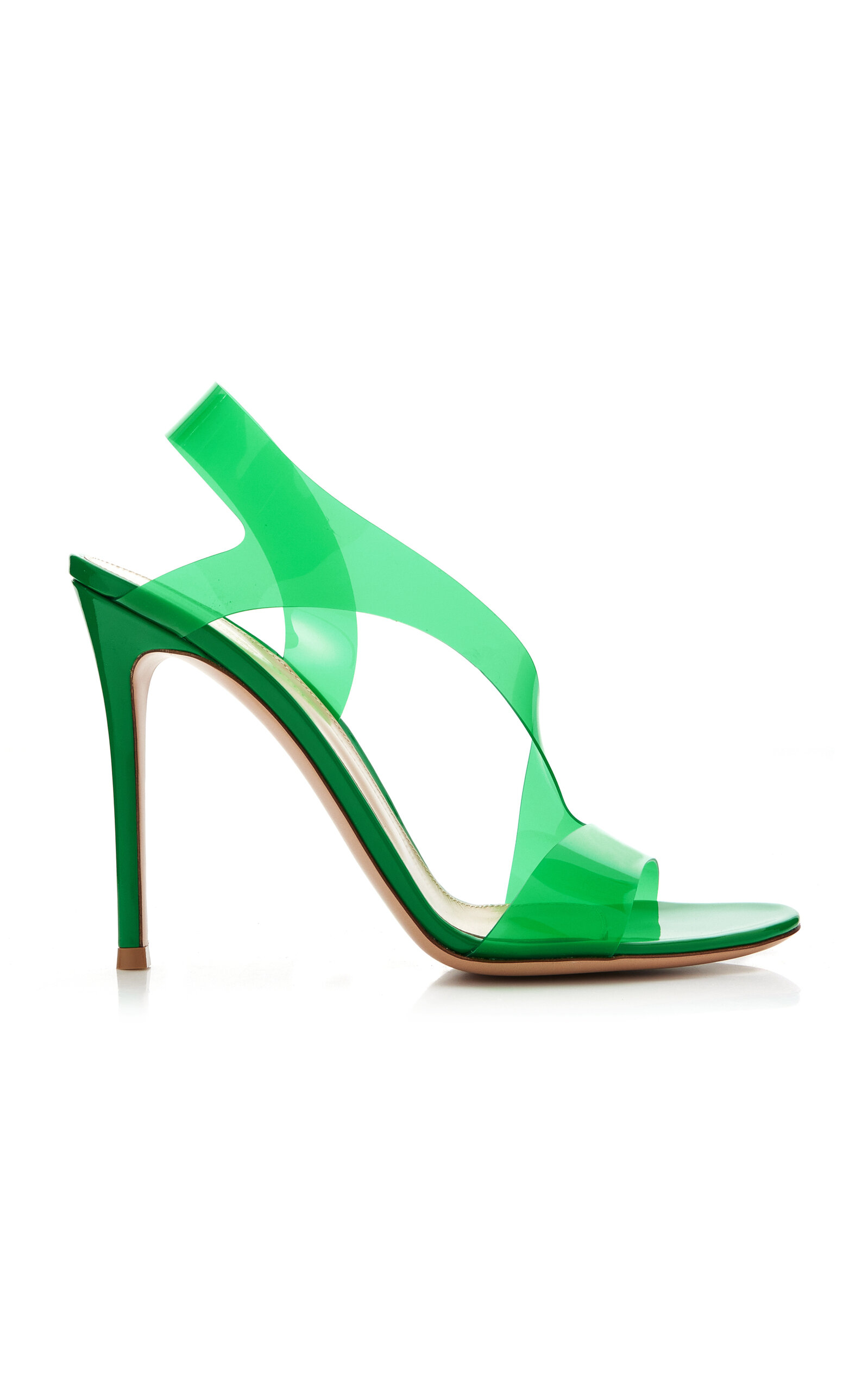 Gianvito Rossi Ribbon 105mm sandals - Green