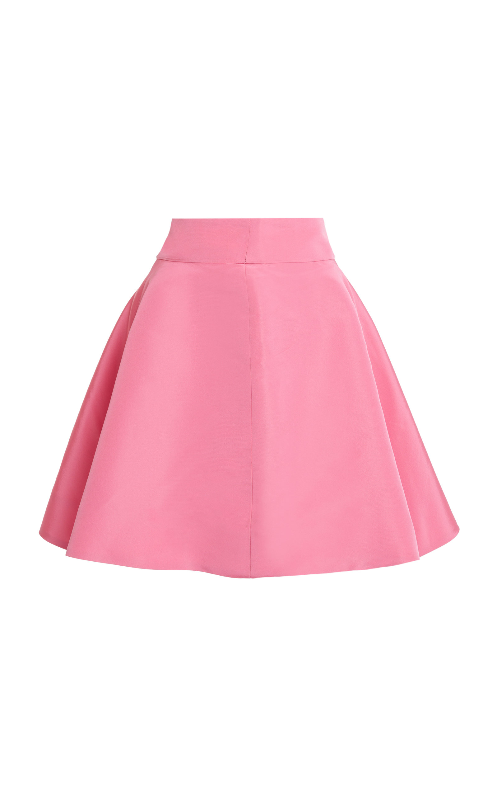 Silk Faille Mini Skirt