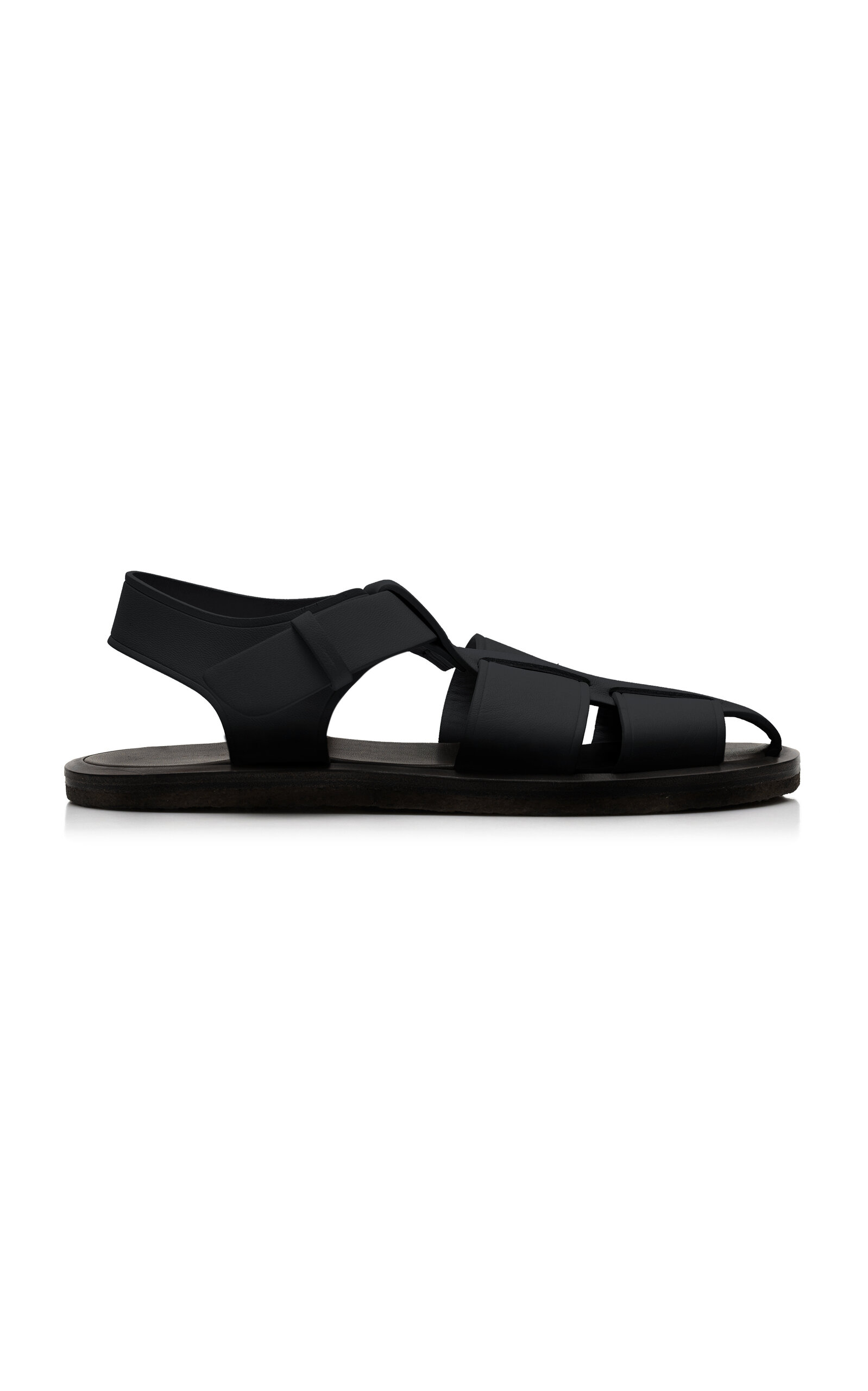 THE ROW FISHERMAN LEATHER SANDALS