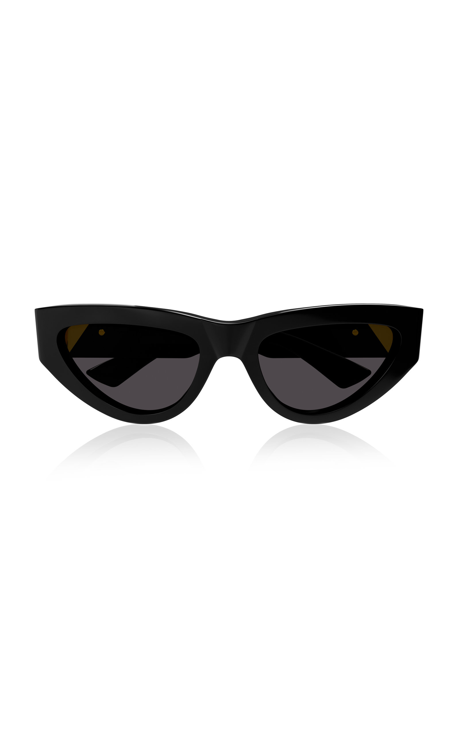 BOTTEGA VENETA EYEWEAR Triangle cat-eye acetate sunglasses