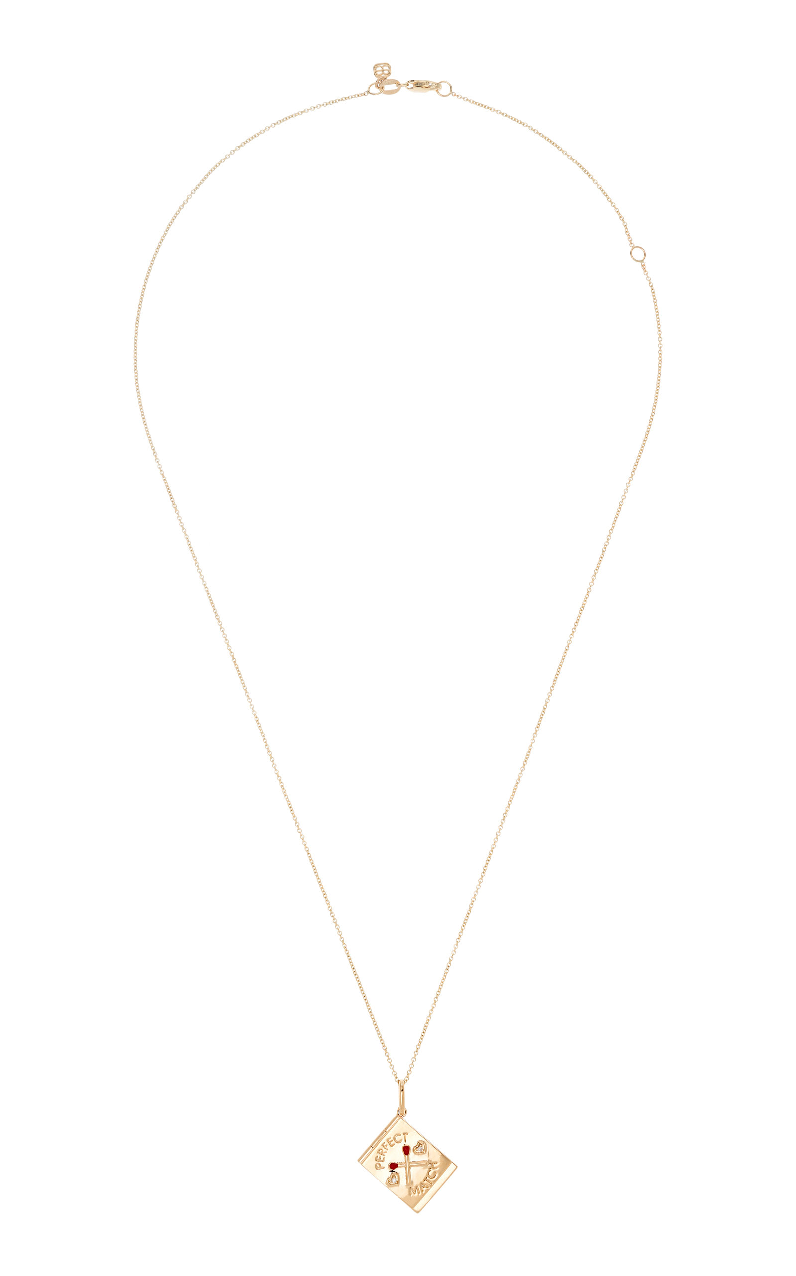 The Perfect Match 14K Yellow Gold Diamond Necklace