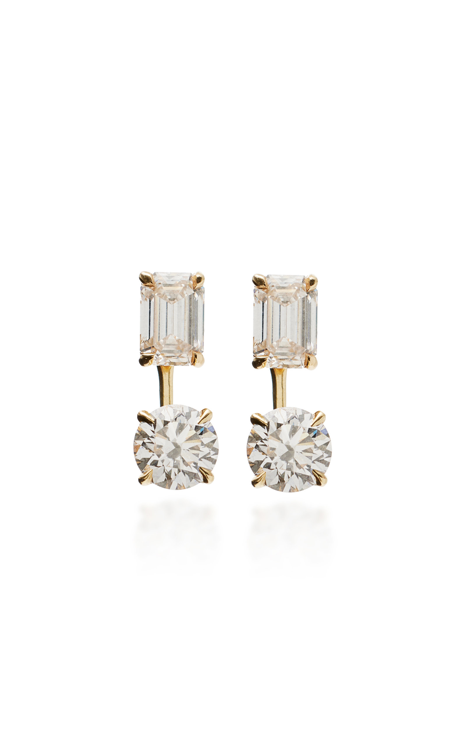 VRAI Iconic Stud Baguette Earrings