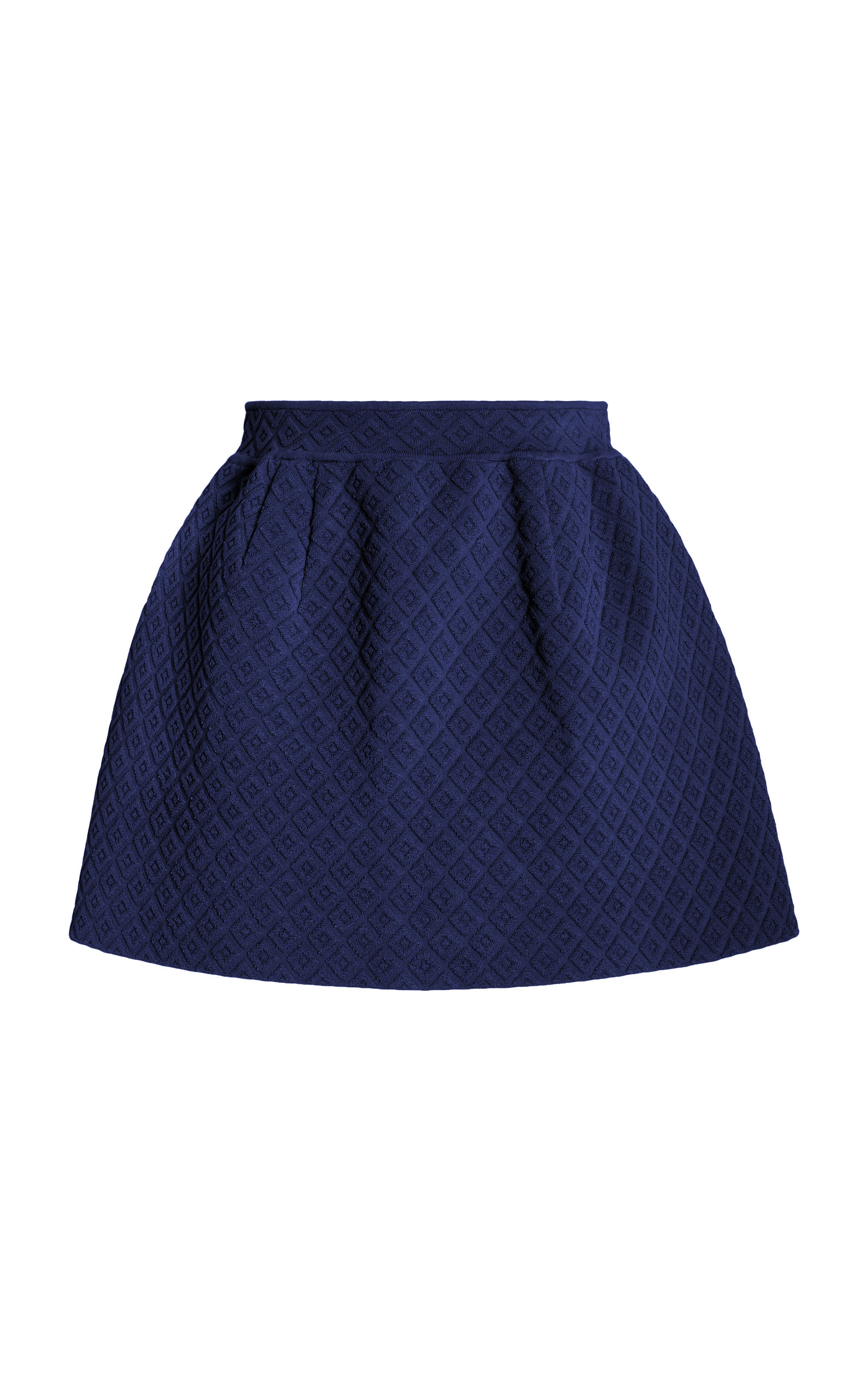 Exclusive Steffi Diamond-Jacquard Knit Mini Skirt