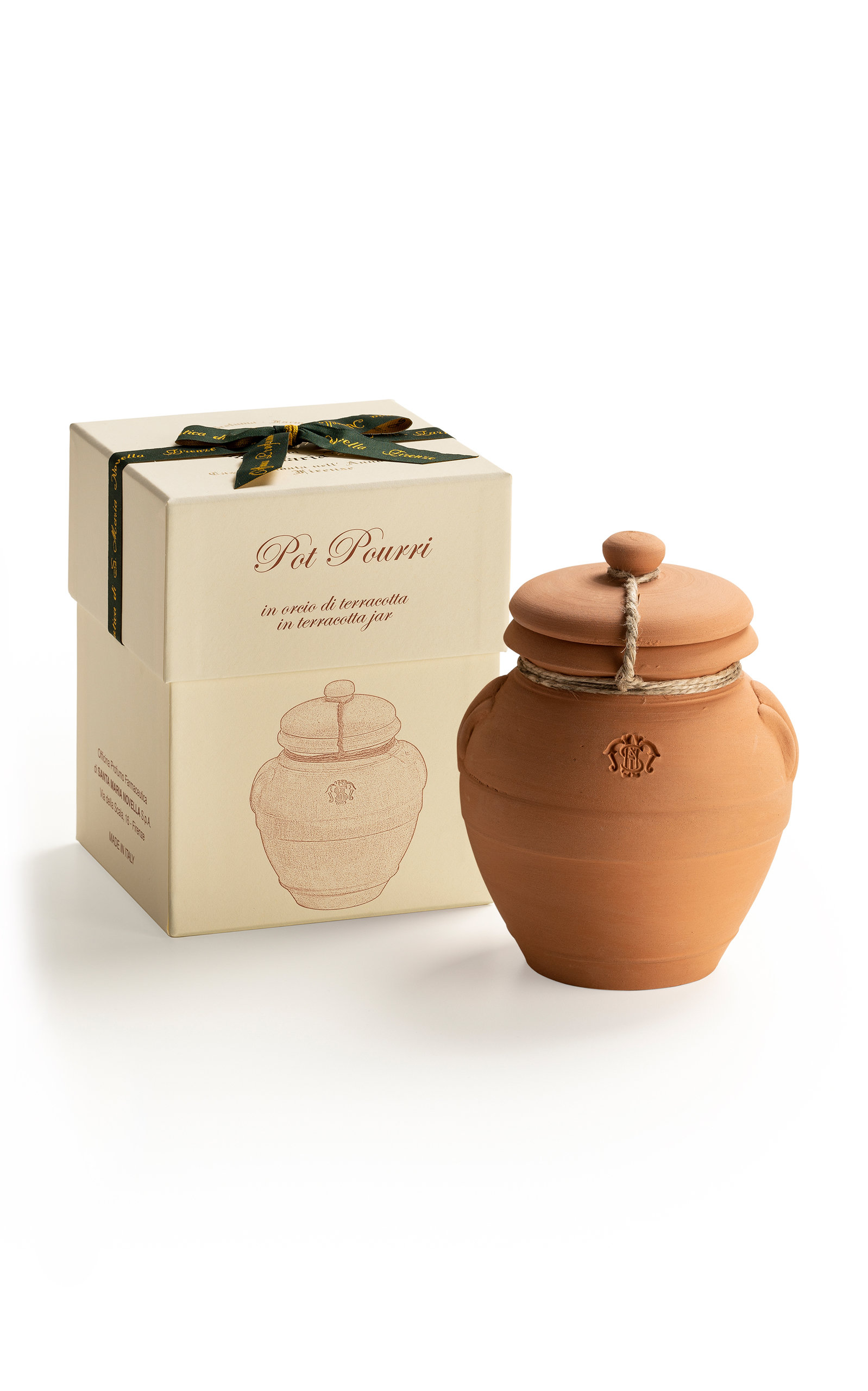 Santa Maria Novella Pot Pourri In Terracotta Jar In Neutral