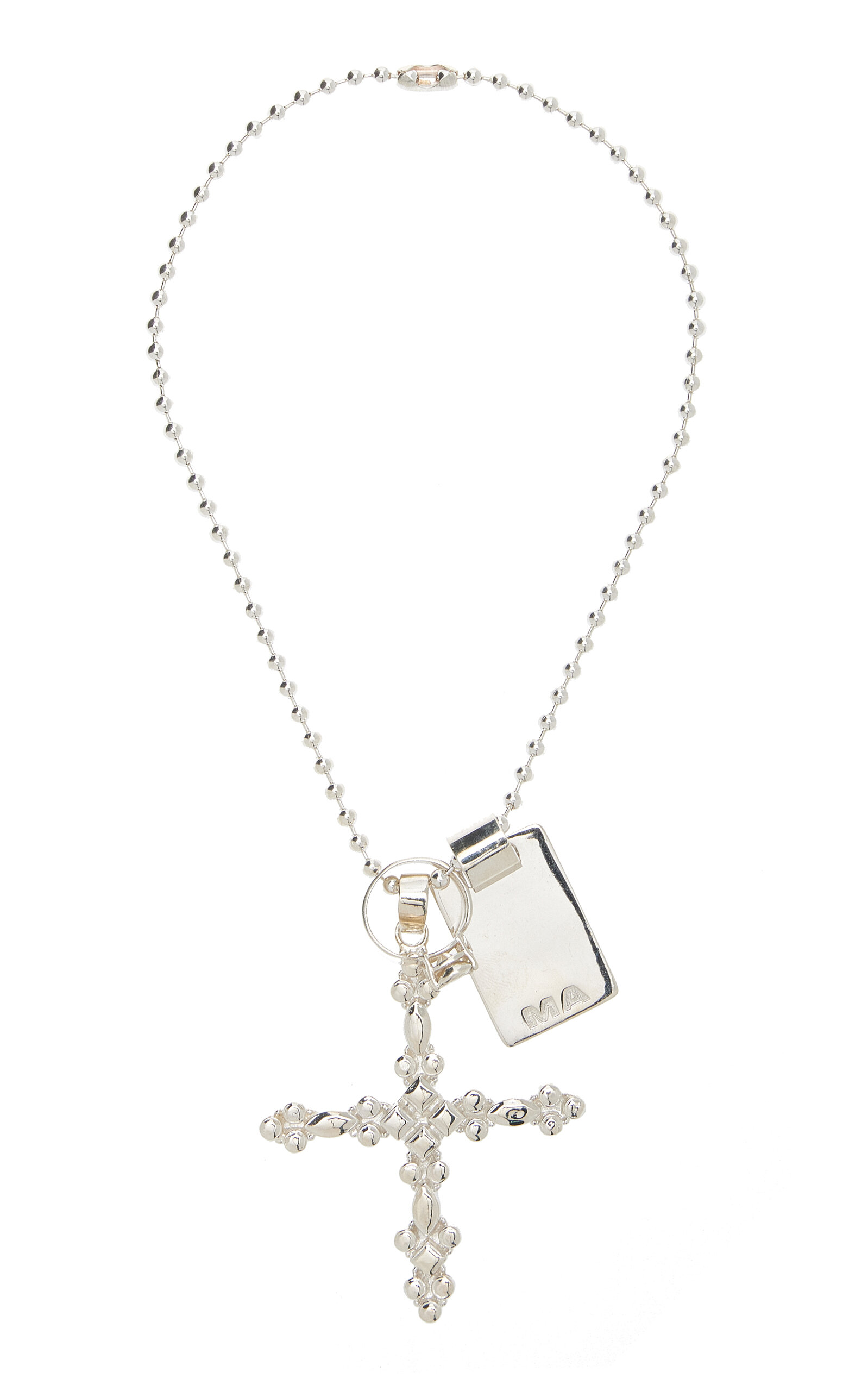 Martine Ali Women's Sandy Charm Sterling Silver Necklace | Smart