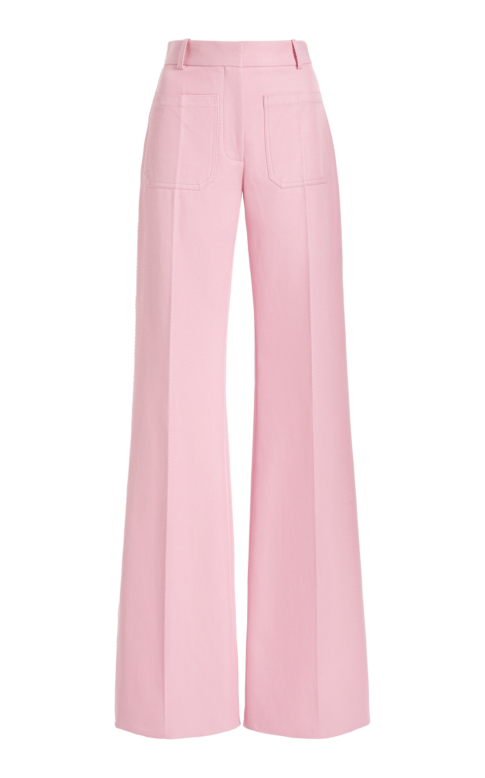 Marella Terme Cropped Flare Pants In Pink