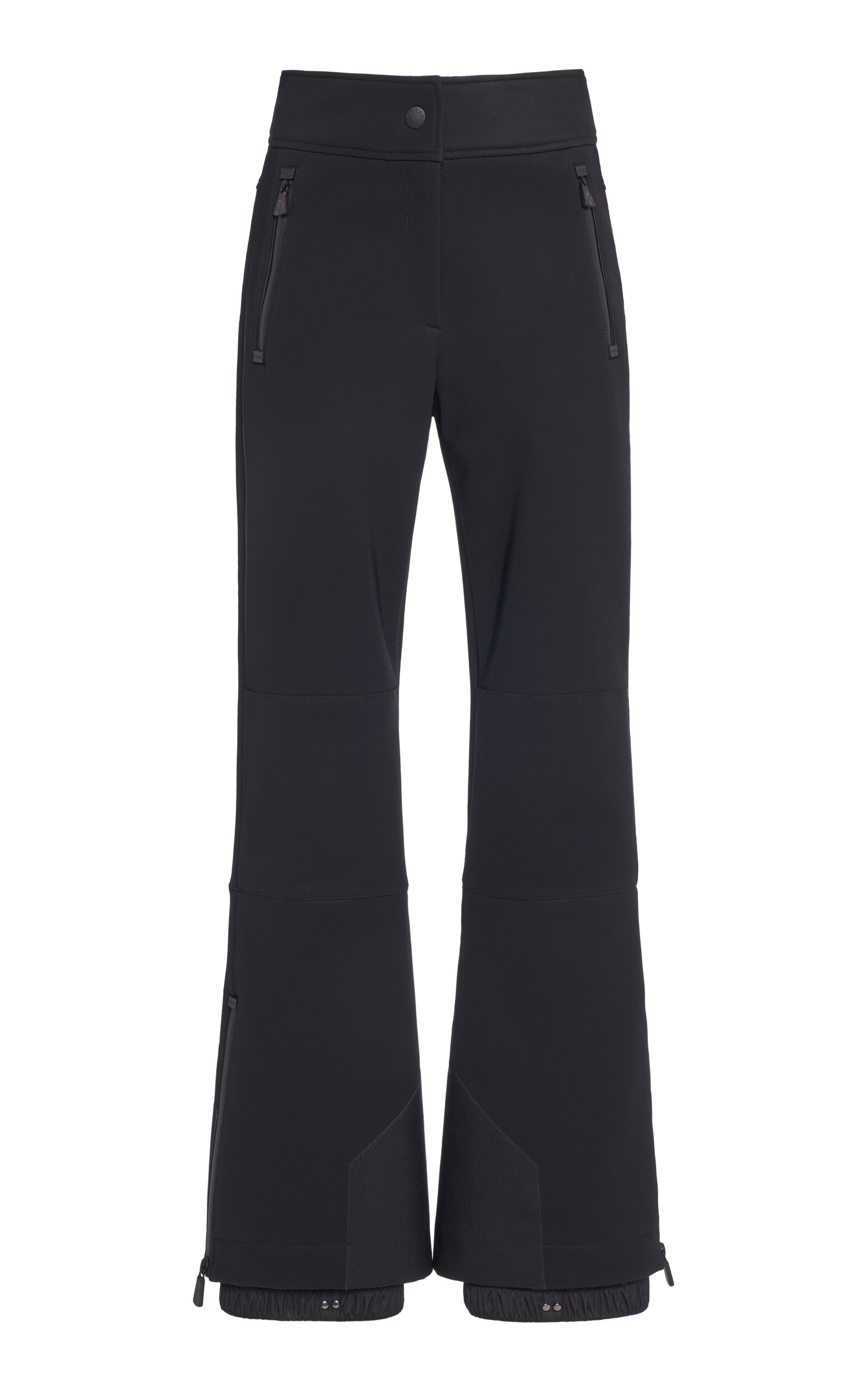 Black Stirrup technical-twill ski leggings, Moncler
