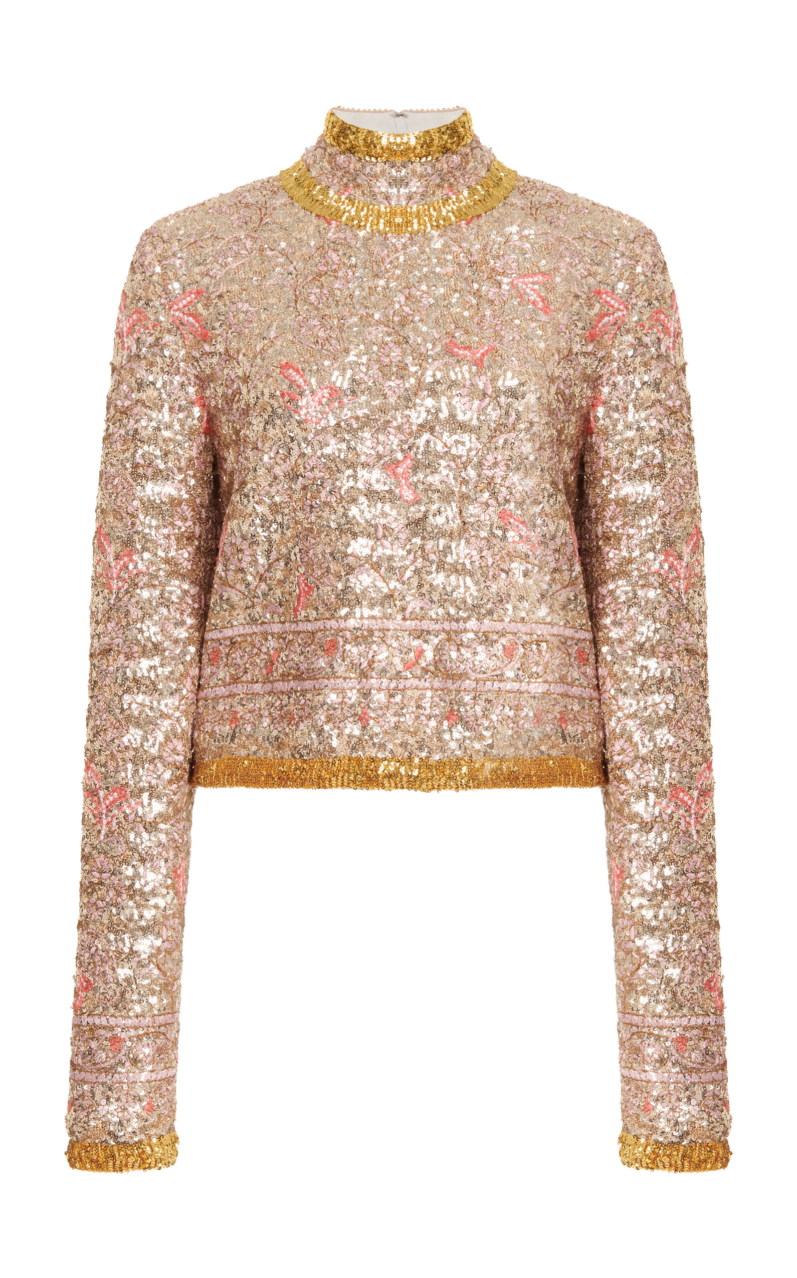 GIAMBATTISTA VALLI SEQUIN TOP