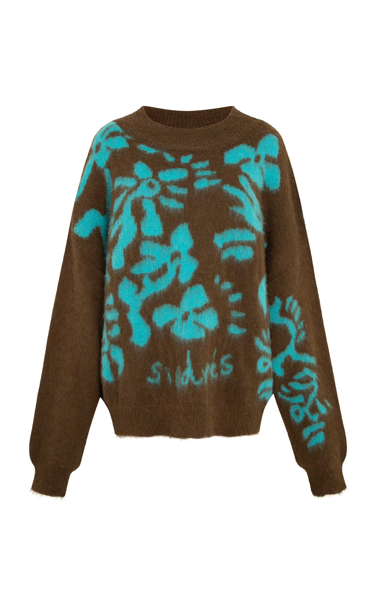 Siedres graphic-print Long-Sleeve Top - Green