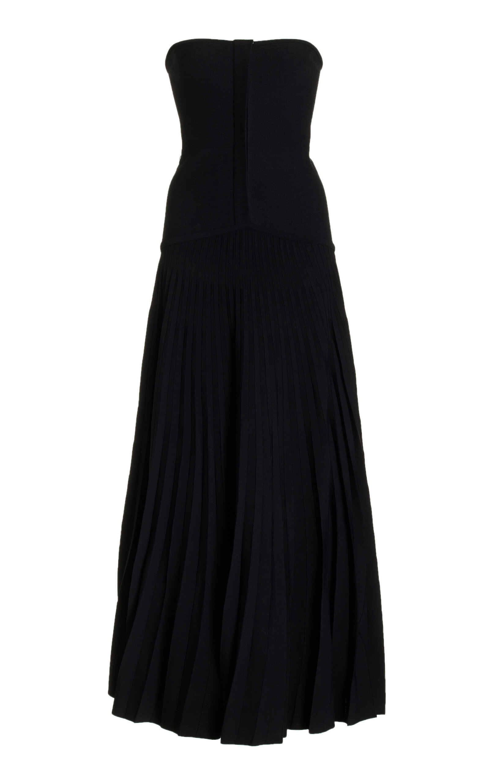 BRANDON MAXWELL, Black Women's Long Dress